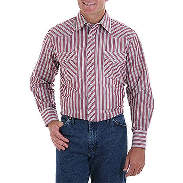 Wrangler Sport Western Stripe Shirt