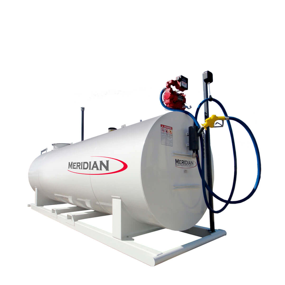 Double Wall Fuel Tank W/Skid and Pump - 10000 L