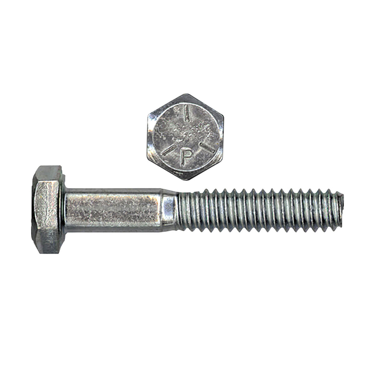 3/8" x 1" Hex Head Cap ScrewZinc PlatedGrade 5UNC 100 Pack UFA