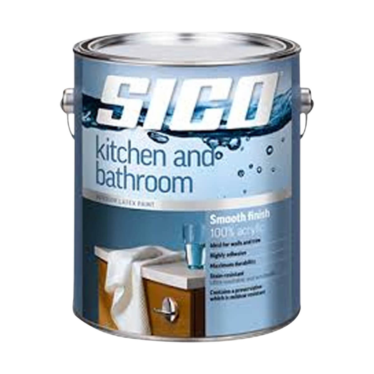 Sico Kitchen and Bathroom Interior Latex Paint 163