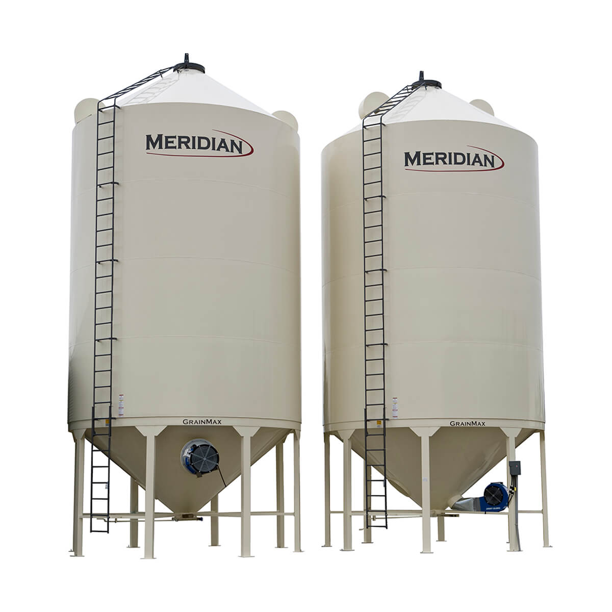 Meridian GrainMax 5000 Smoothwall Bin with Airmax and Manhole
