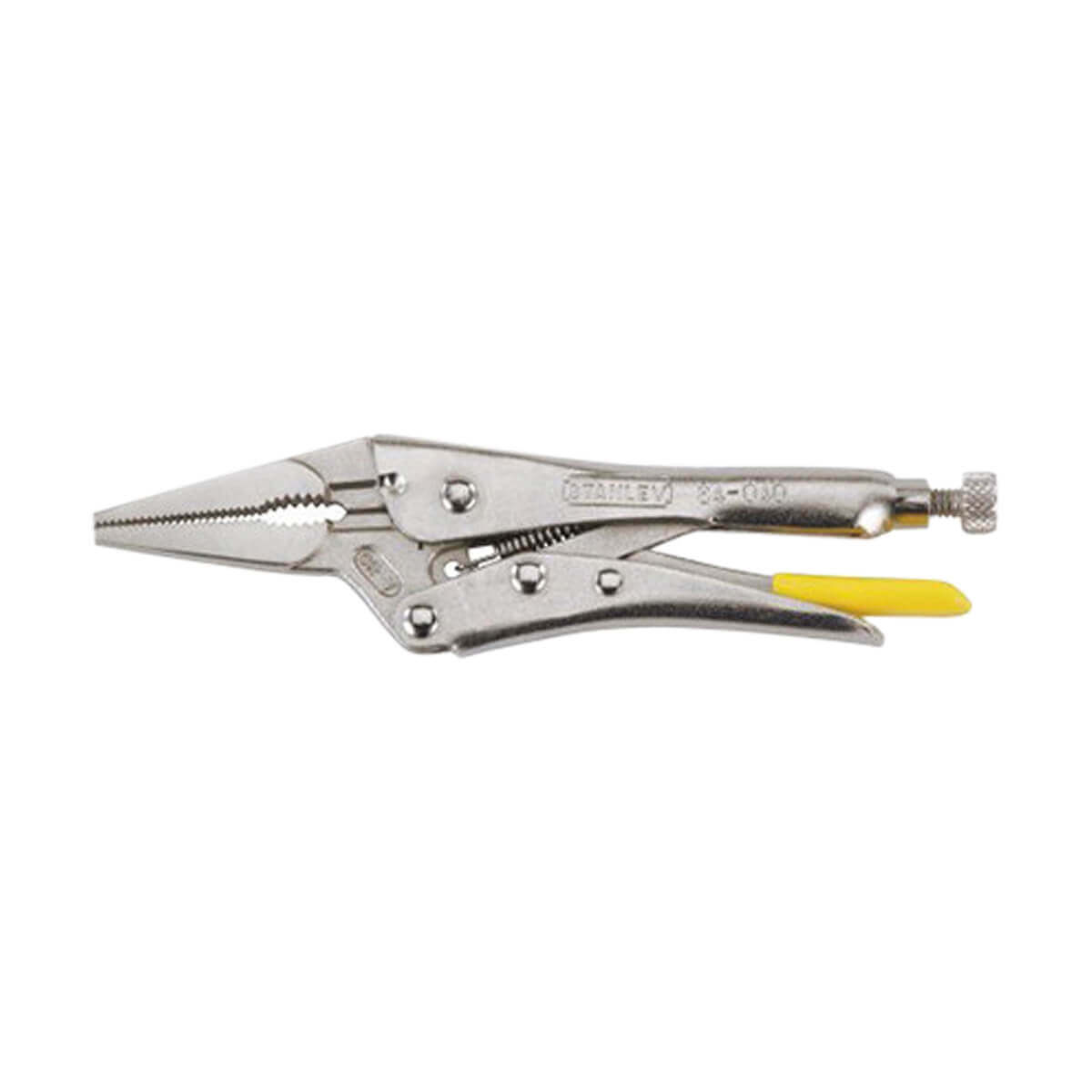 Stanley MaxSteel Long Nose Locking Pliers - 8-1/2-in