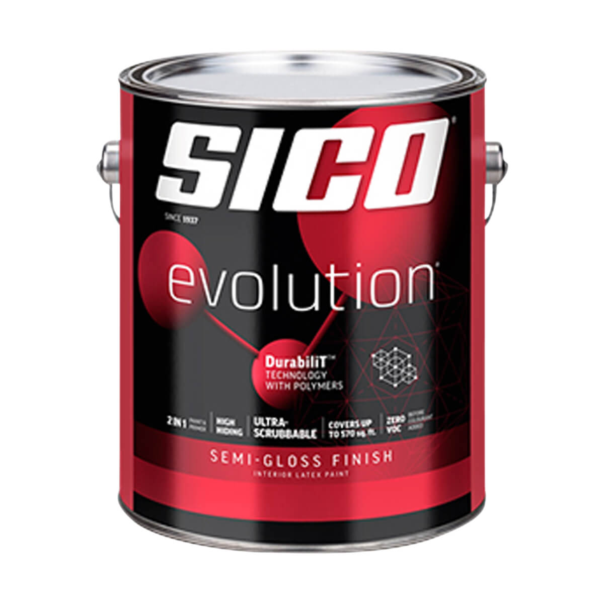 Sico Evolution Semi-gloss Finish Interior Latex Paint Series 867
