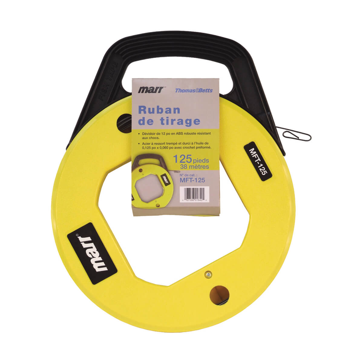 Marr Fish Tape - Yellow - 1/8-in X 125-ft