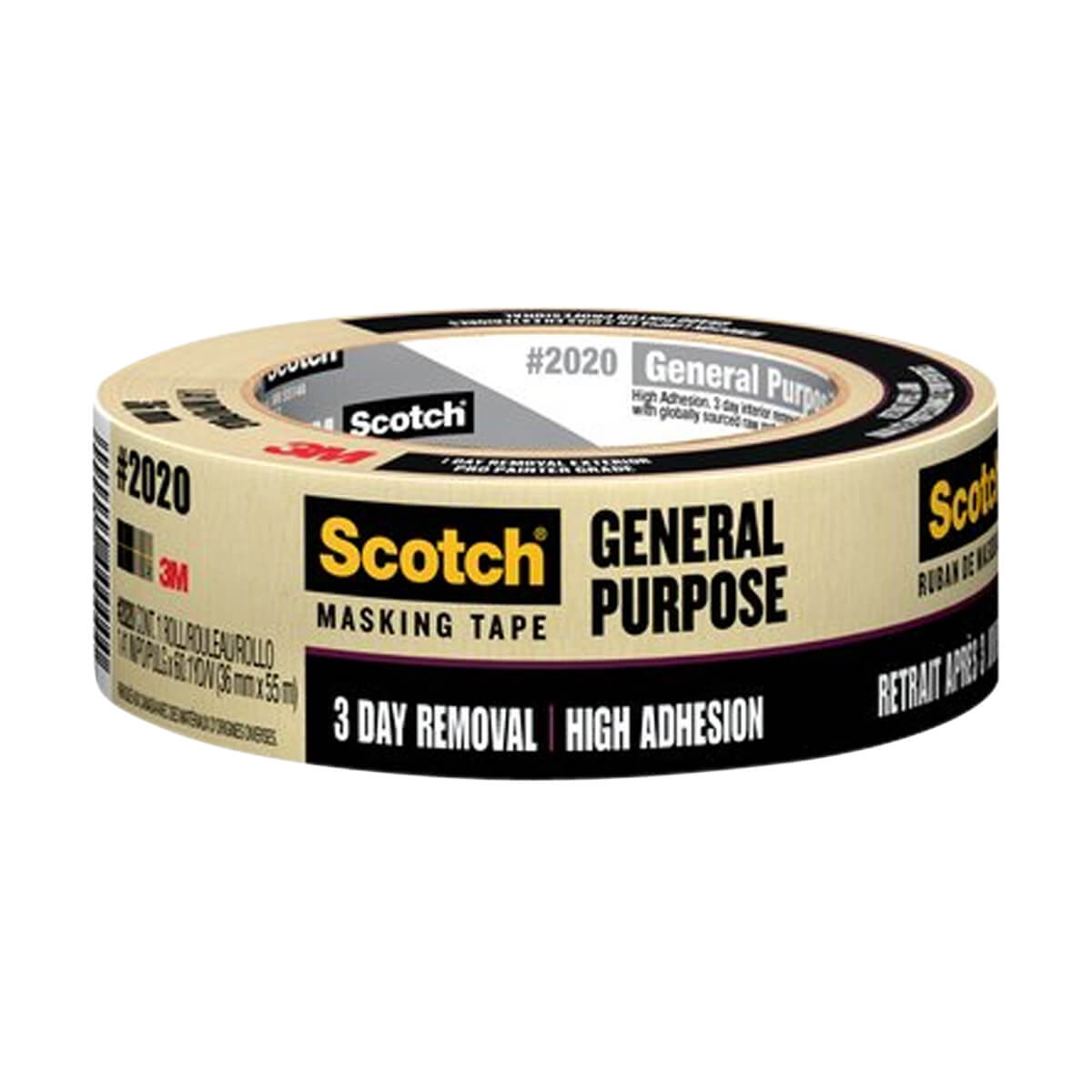 Scotch® General Purpose Masking Tape  - 48 mm x 55m