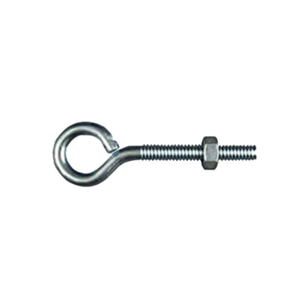 Eye Bolt with Nut  - 1/4-in x 3-in