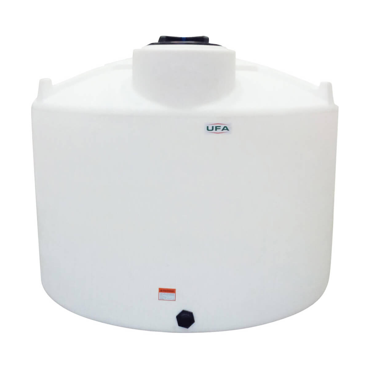 Vertical Storage Water Tank - White - 2100 Gal