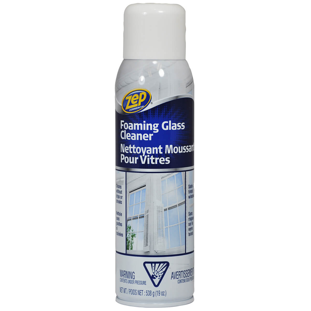 Zep Commercial Foaming Glass Cleaner - 538 g