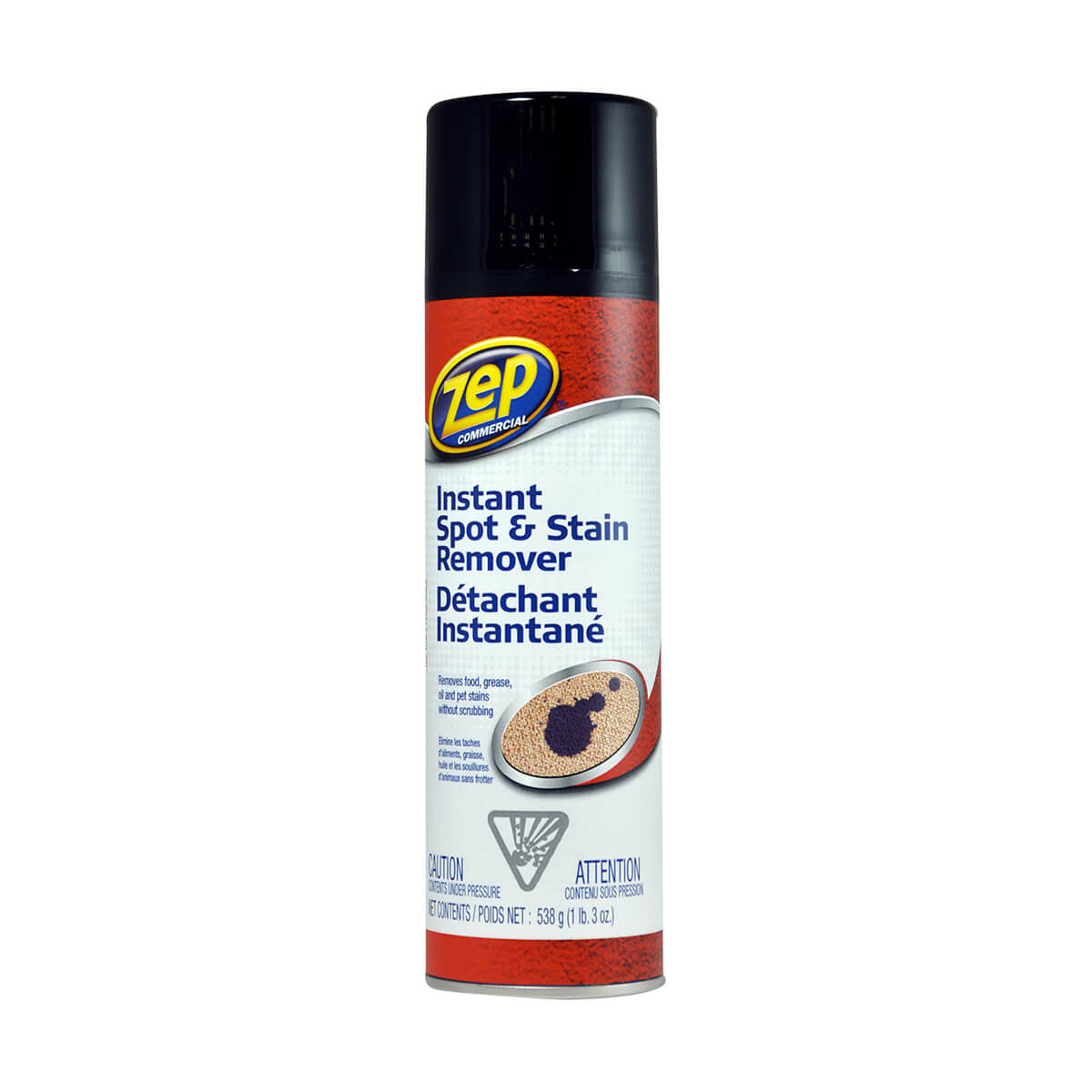 Zep Commercial Instant Spot & Stain Remover - 538 g