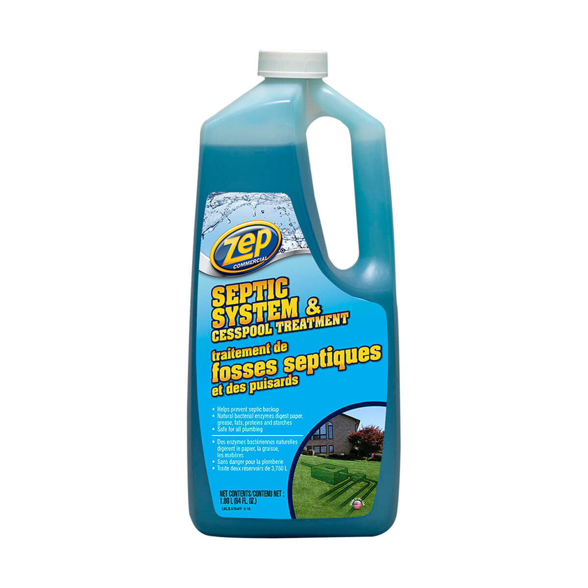Zep Commercial Septic System and Cesspool Treatment - 1.89 L