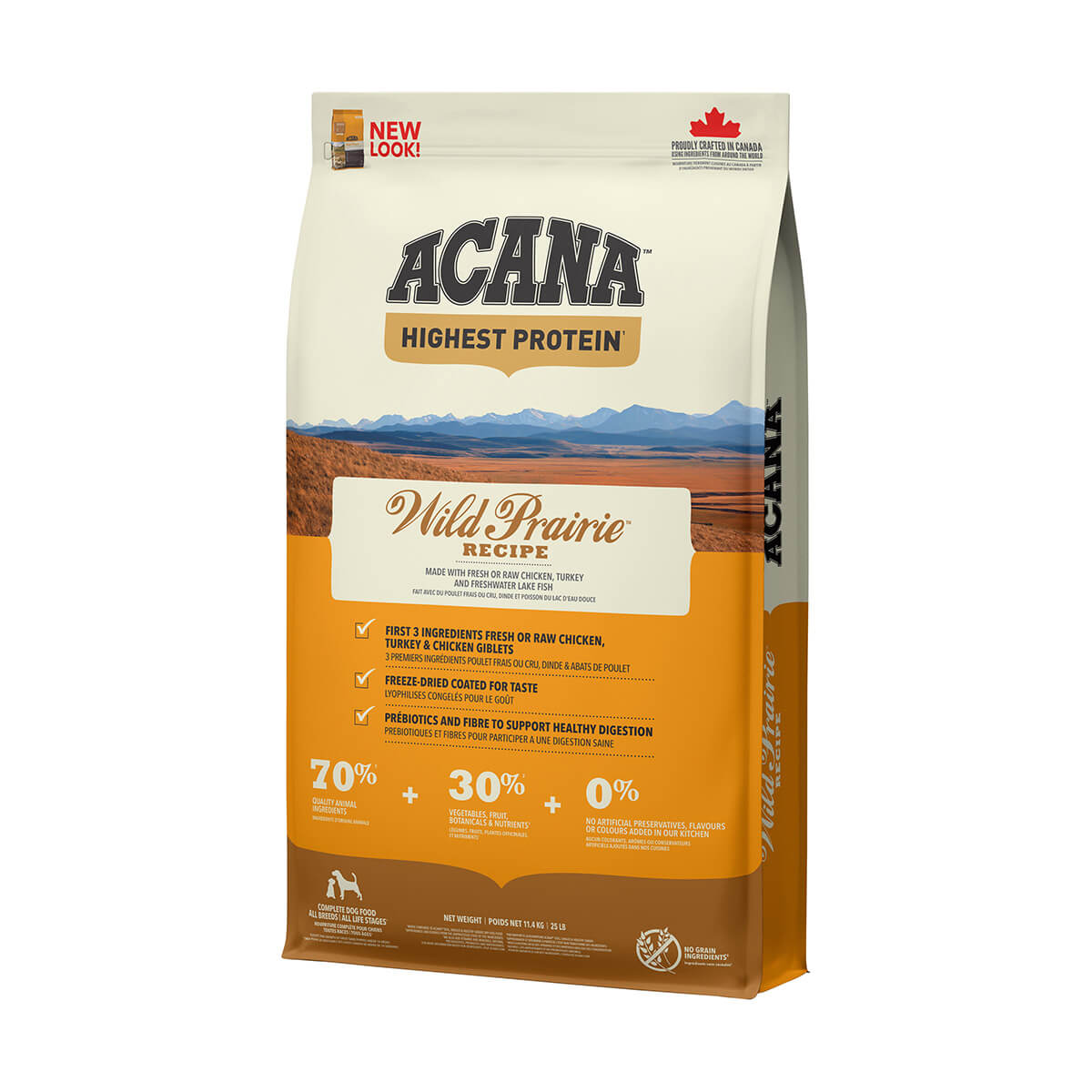 Acana Wild Prairie Dog Food - 11.4 kg