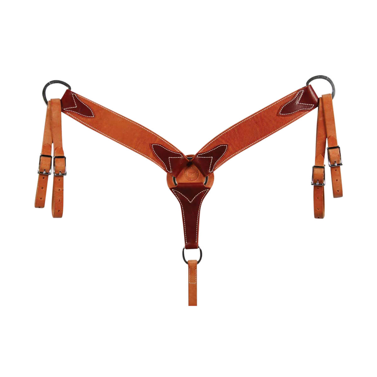 Harness Leather Roper Breastcollar W/ Latigo Lining Harness Leather Roper Breastcollar W/ Latigo Lining