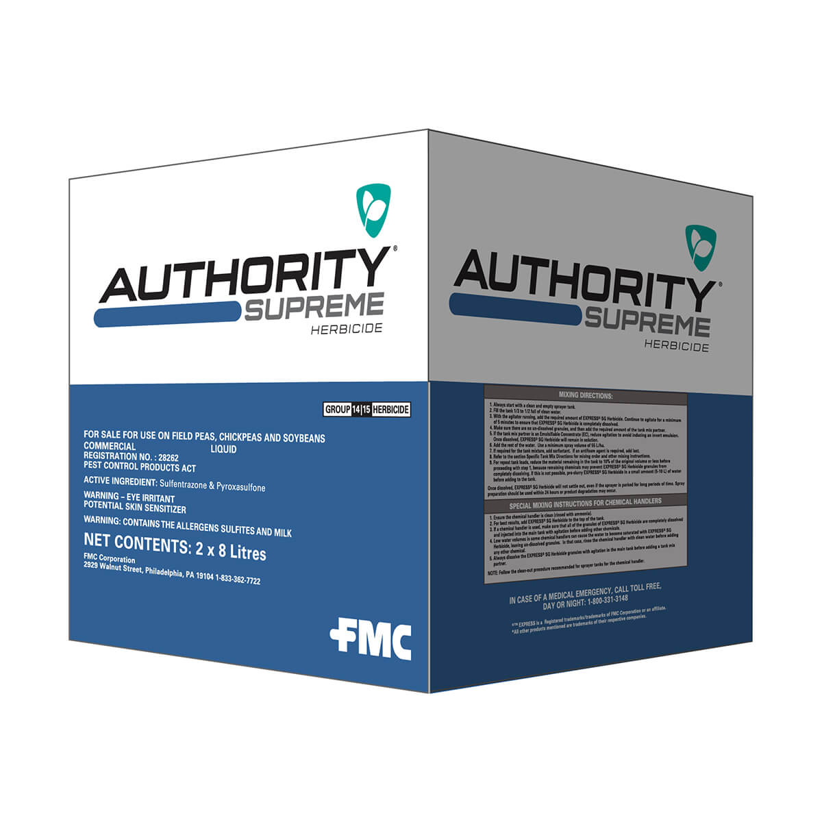 Authority® Supreme Herbicide - 8L Jug