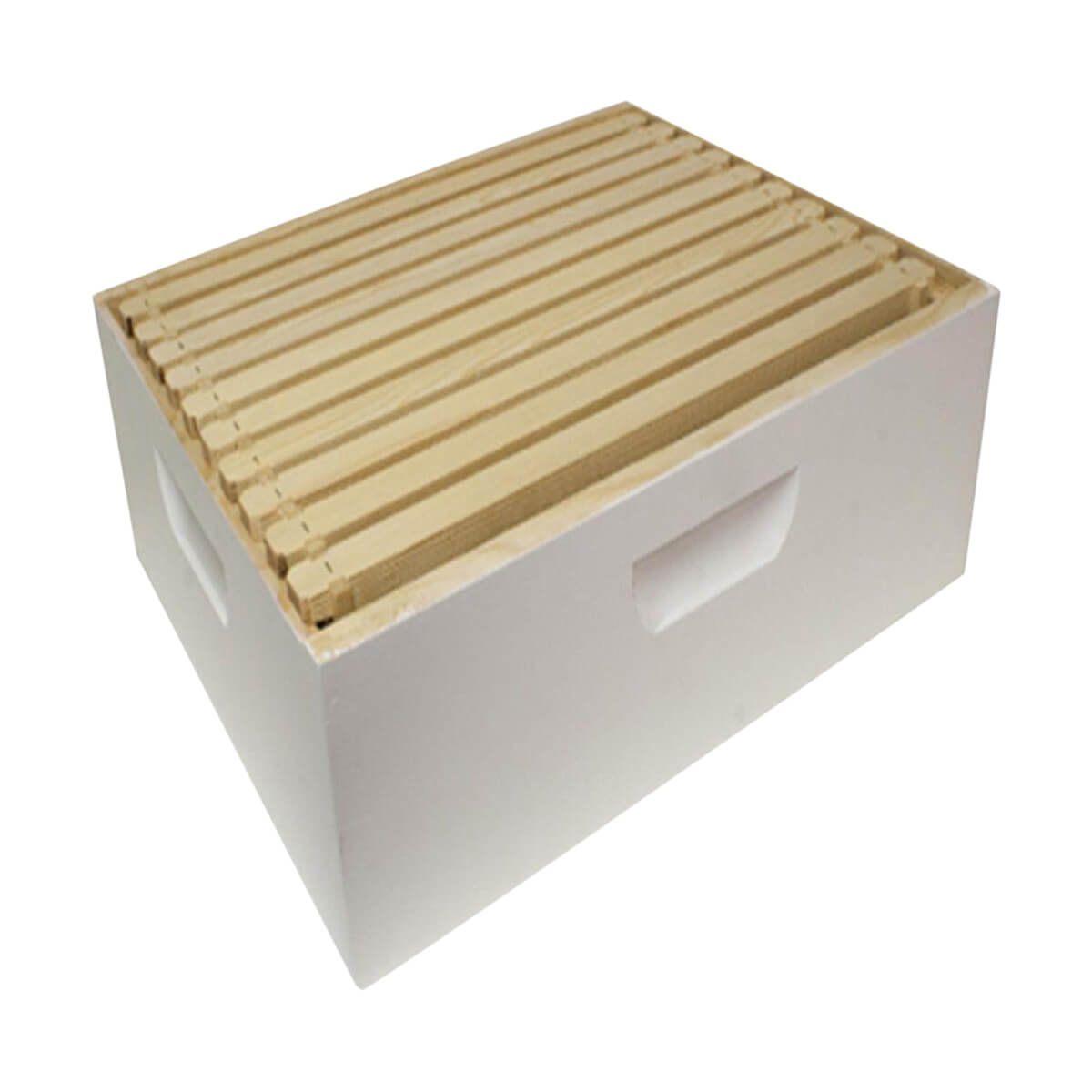 Assembled Medium Hive Box - 1625-in x 19875-in x 6625-in