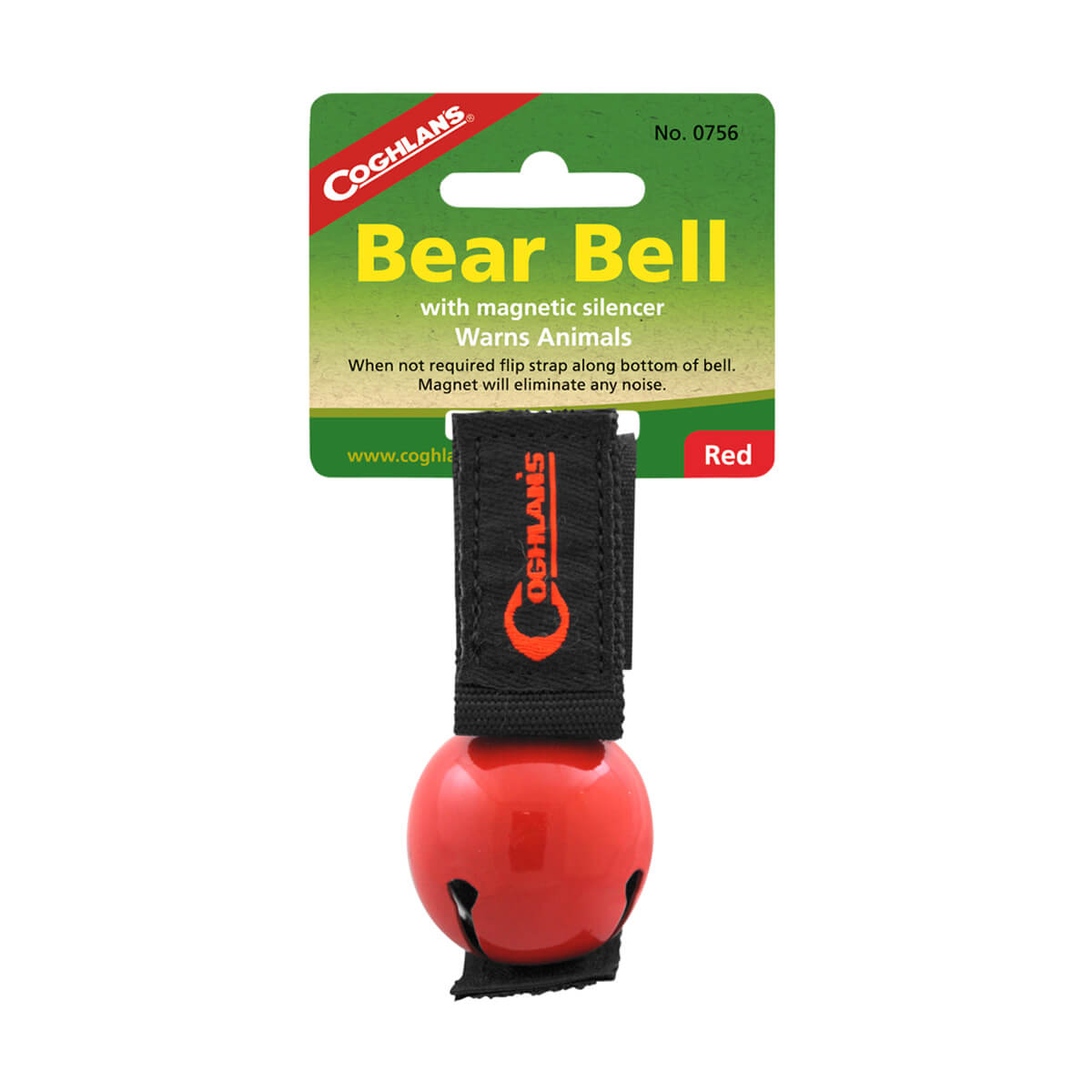 Red Magnetic Bear Bell