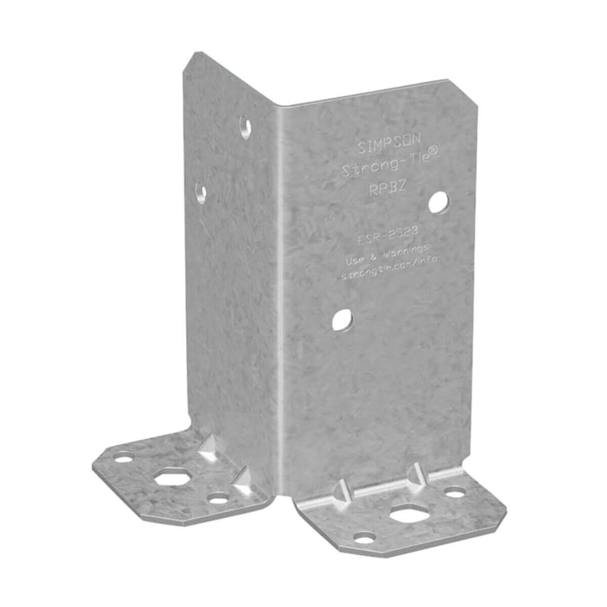 Z-MAX Retrofit Galvanized Steel Post Base