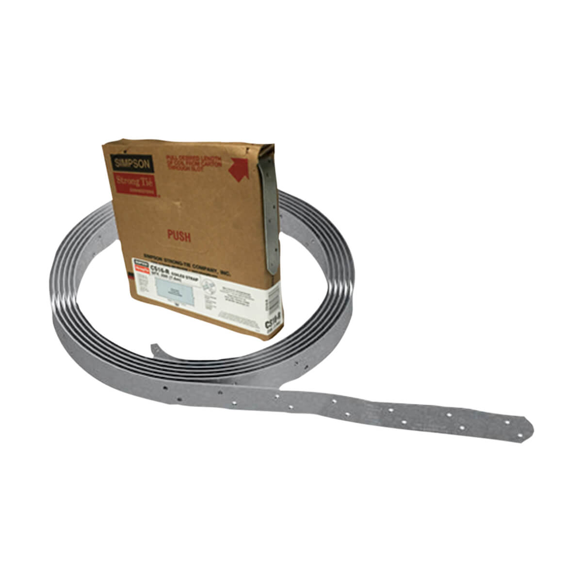 Simpson Strong Tie CS14-R 14 Gauge - Coiled Strap - 25-ft