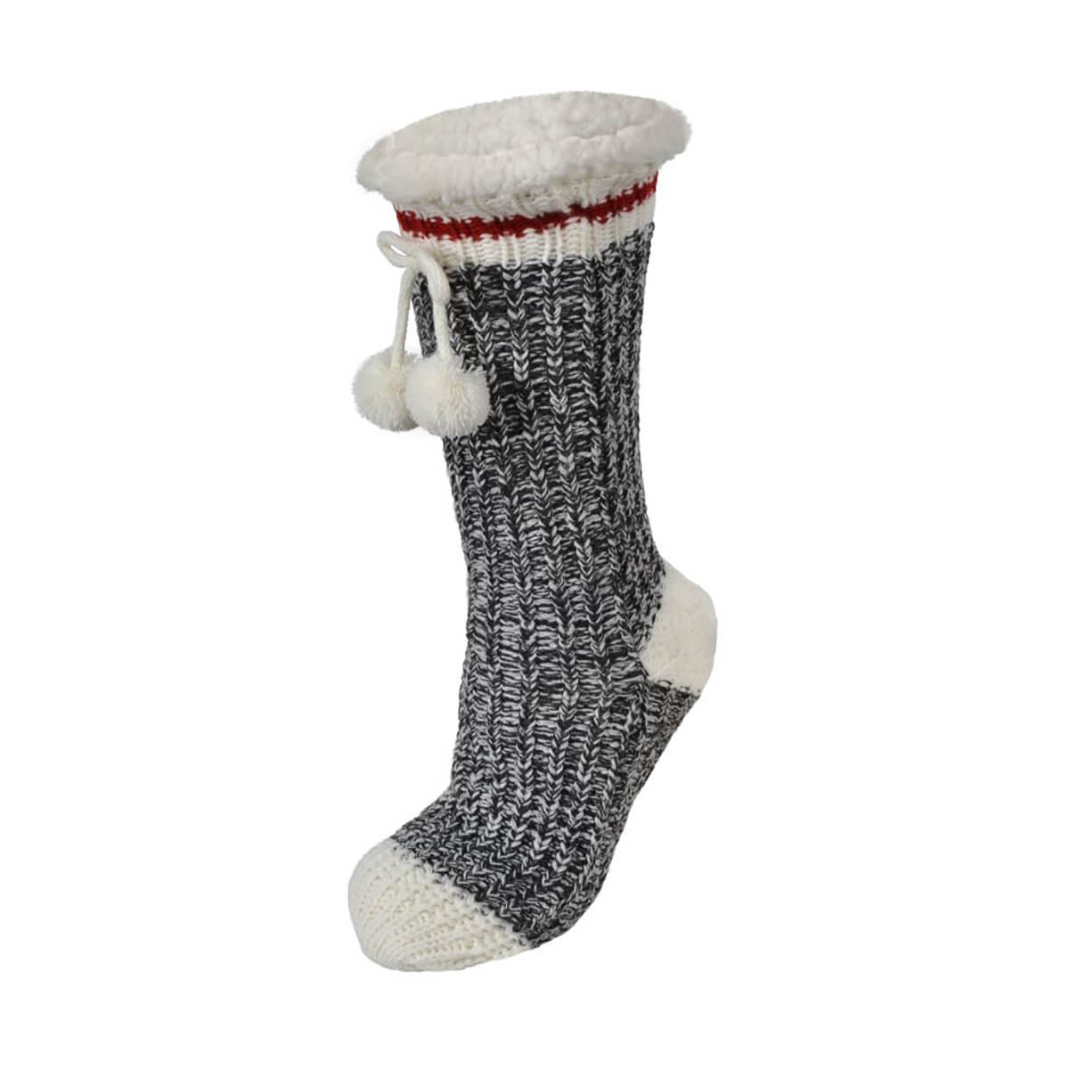 Slippers Socks Knit-Plush