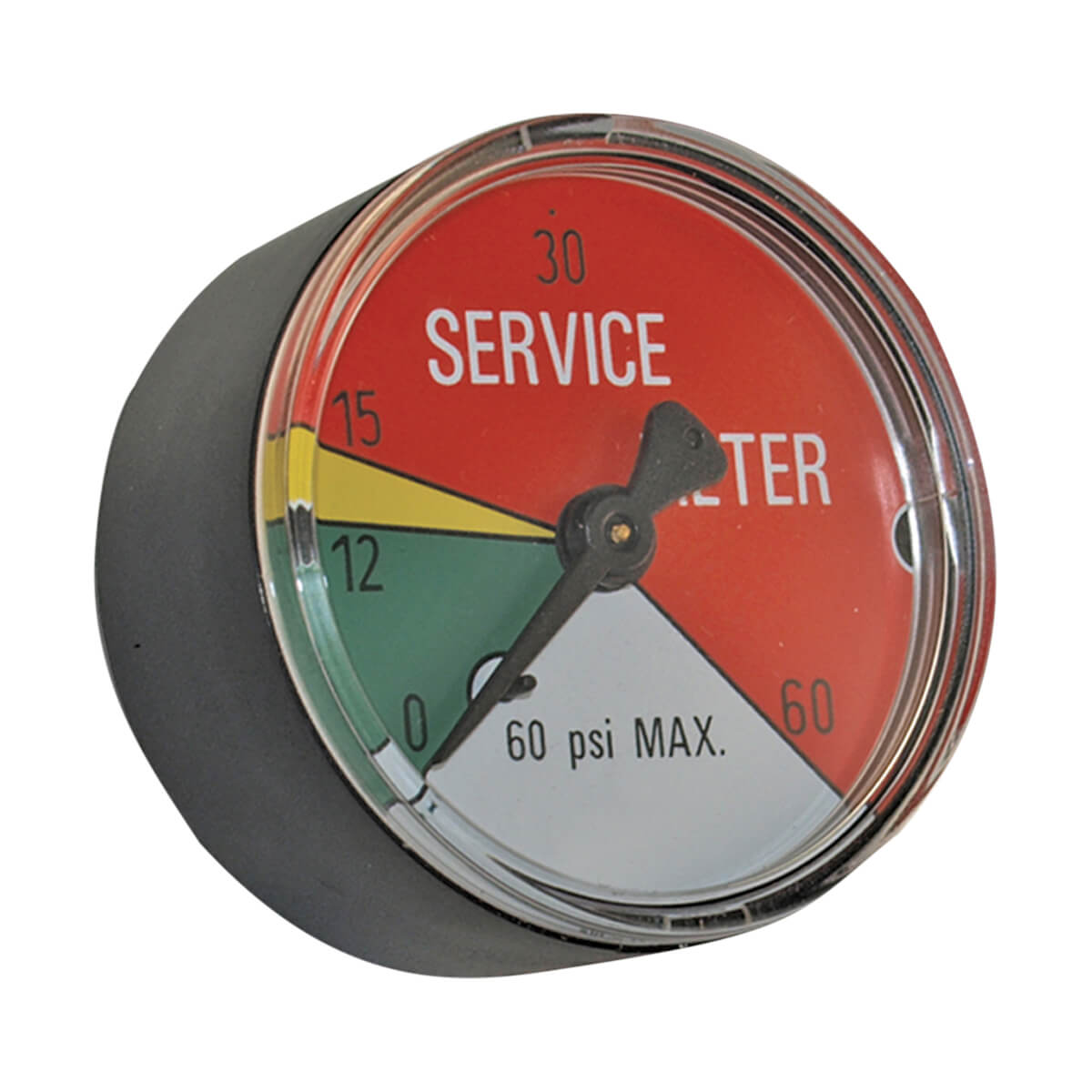 25 PSI Hydraulic Filter Service Indicator Gauge - 2-in