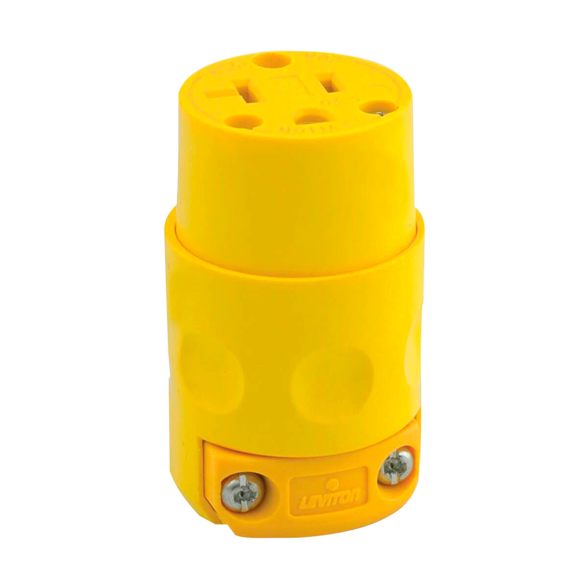 Leviton® 2-Pole - 3-Wire Connector - Yellow