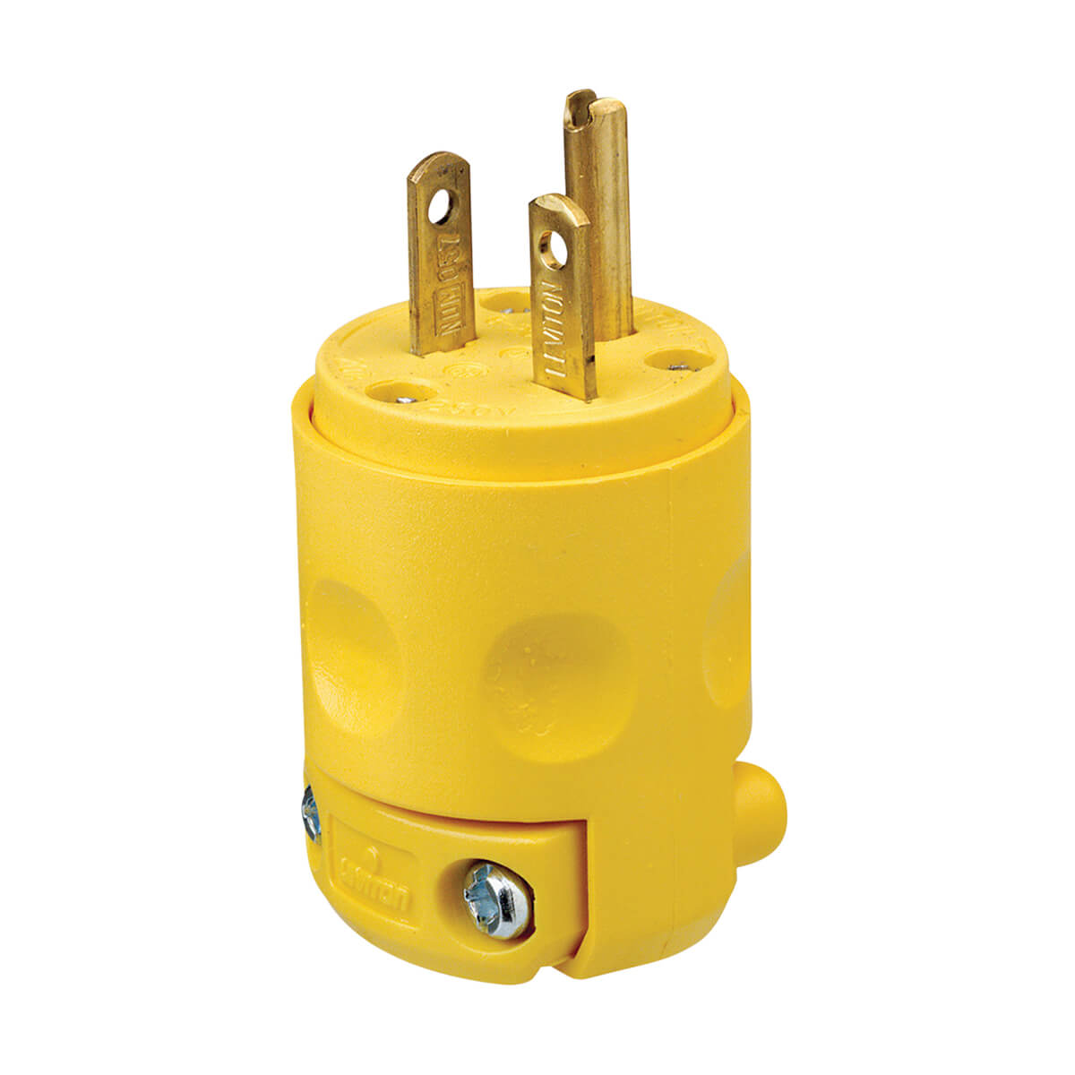 Leviton® Decora PVC Plug - Yellow