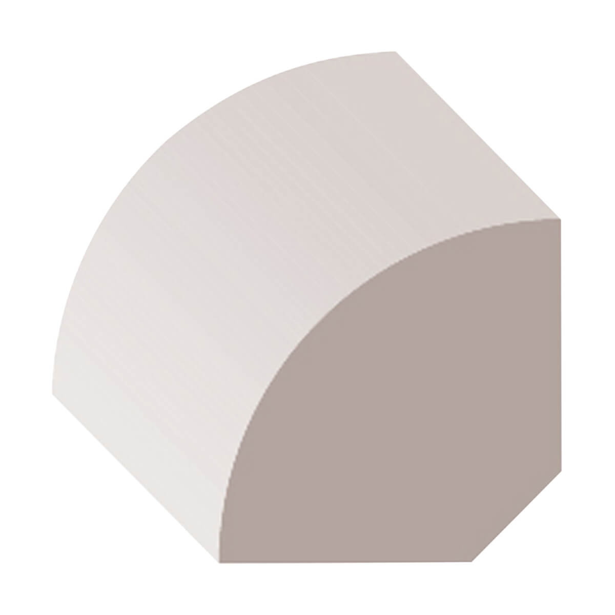 Primed Finger Joint Quarter Round - 1/2-in x 1/2-in x 8-ft