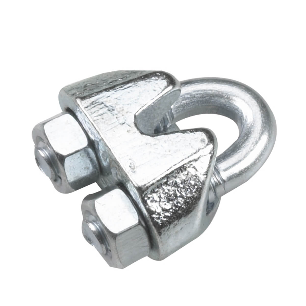 Wire Rope Clamp - Zinc - 1/8-in