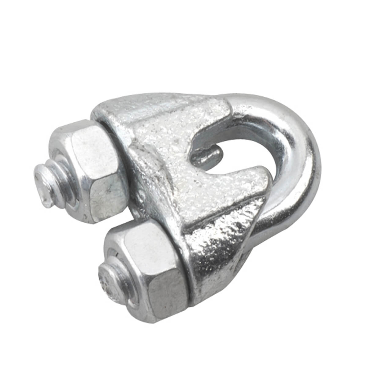 Wire Rope Clamp - Zinc - 3/16-in