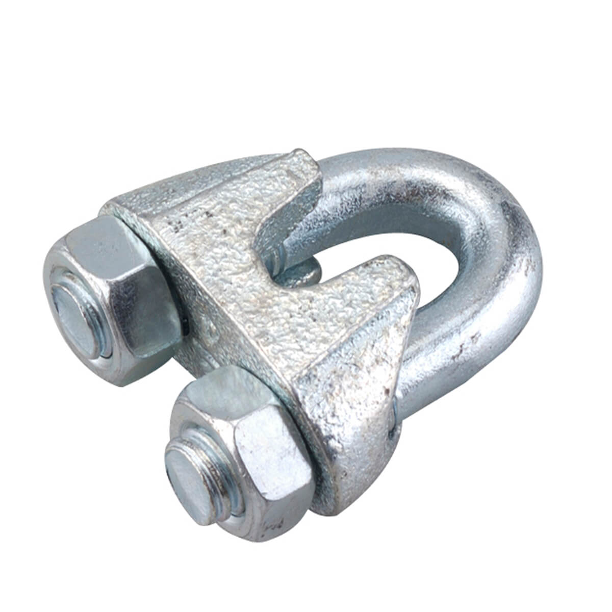 Wire Rope Clamp - Zinc - 1/4-in