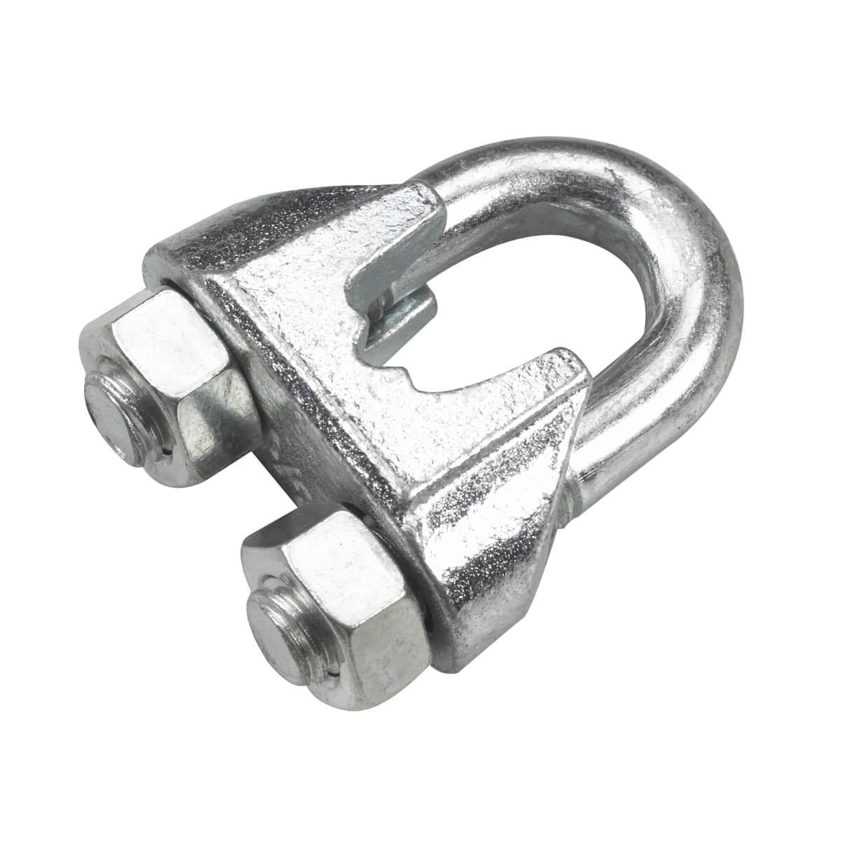 Wire Rope Clamp - Zinc - 1/2-in