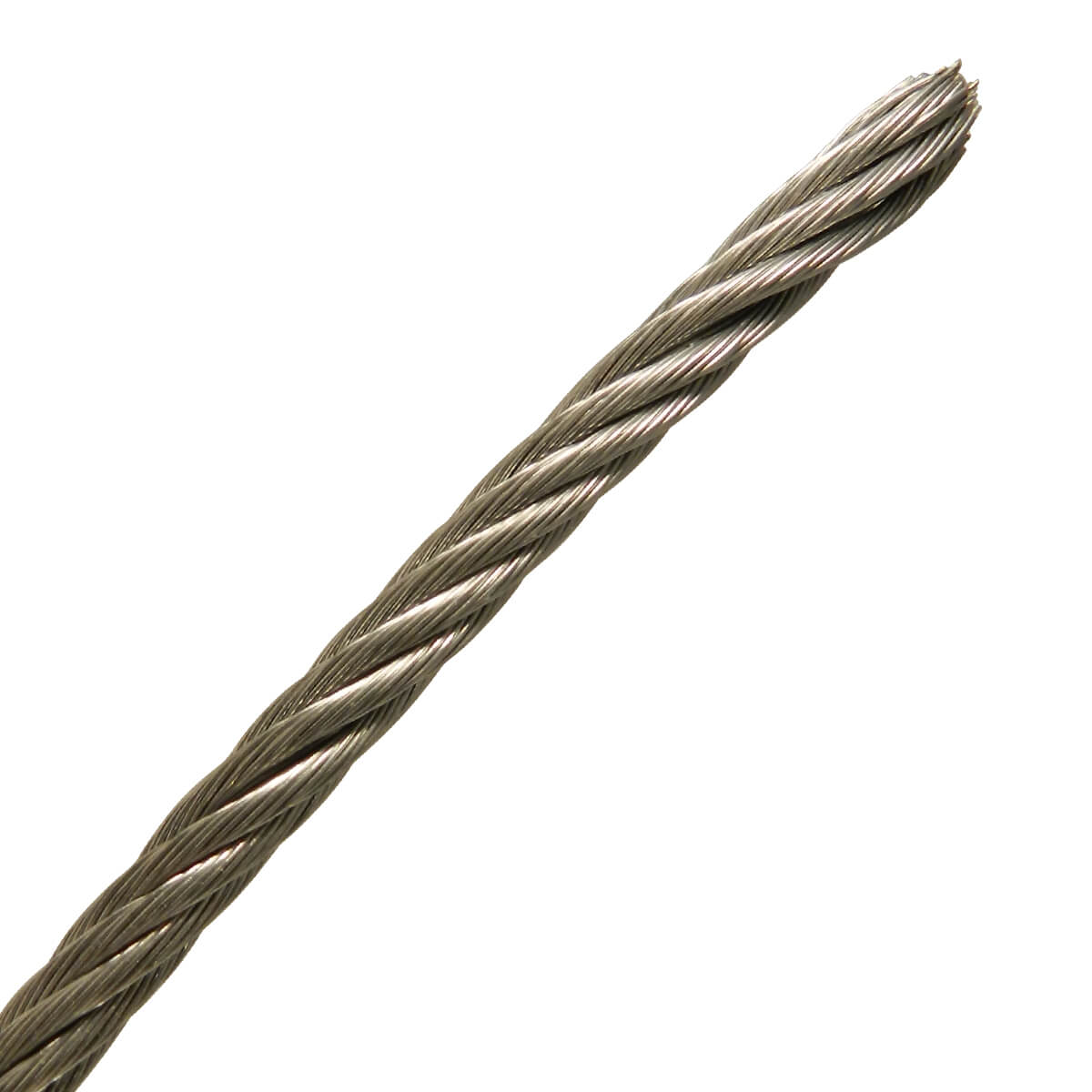 Cable 7 x 19 - Plastic Coated - 3/32-in - Price / ft