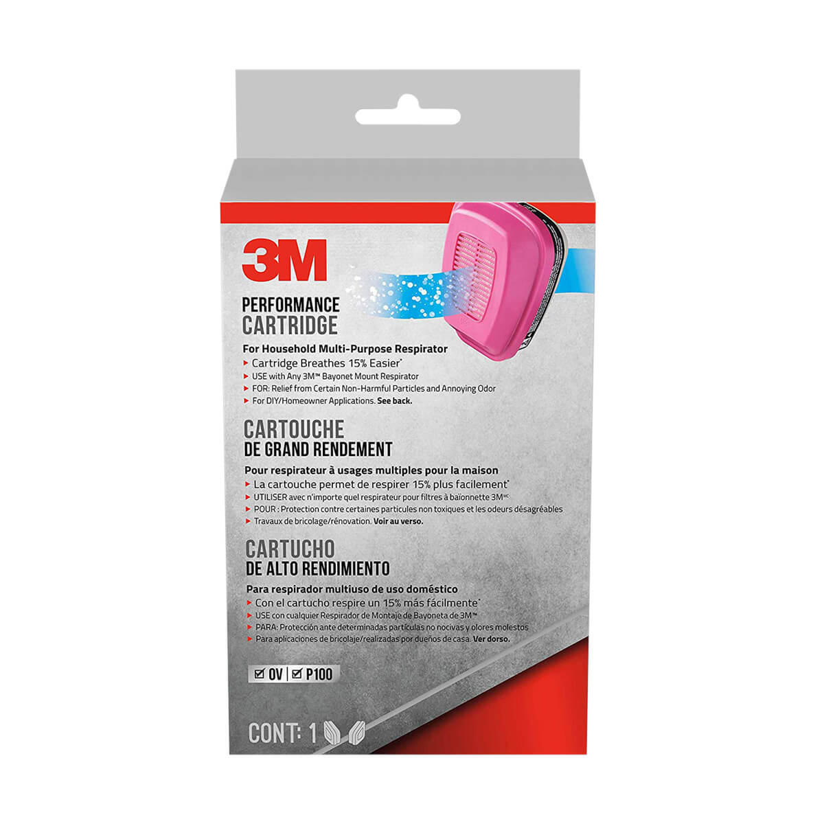 3M Performance Cartridges for Multi-Purpose Respirator