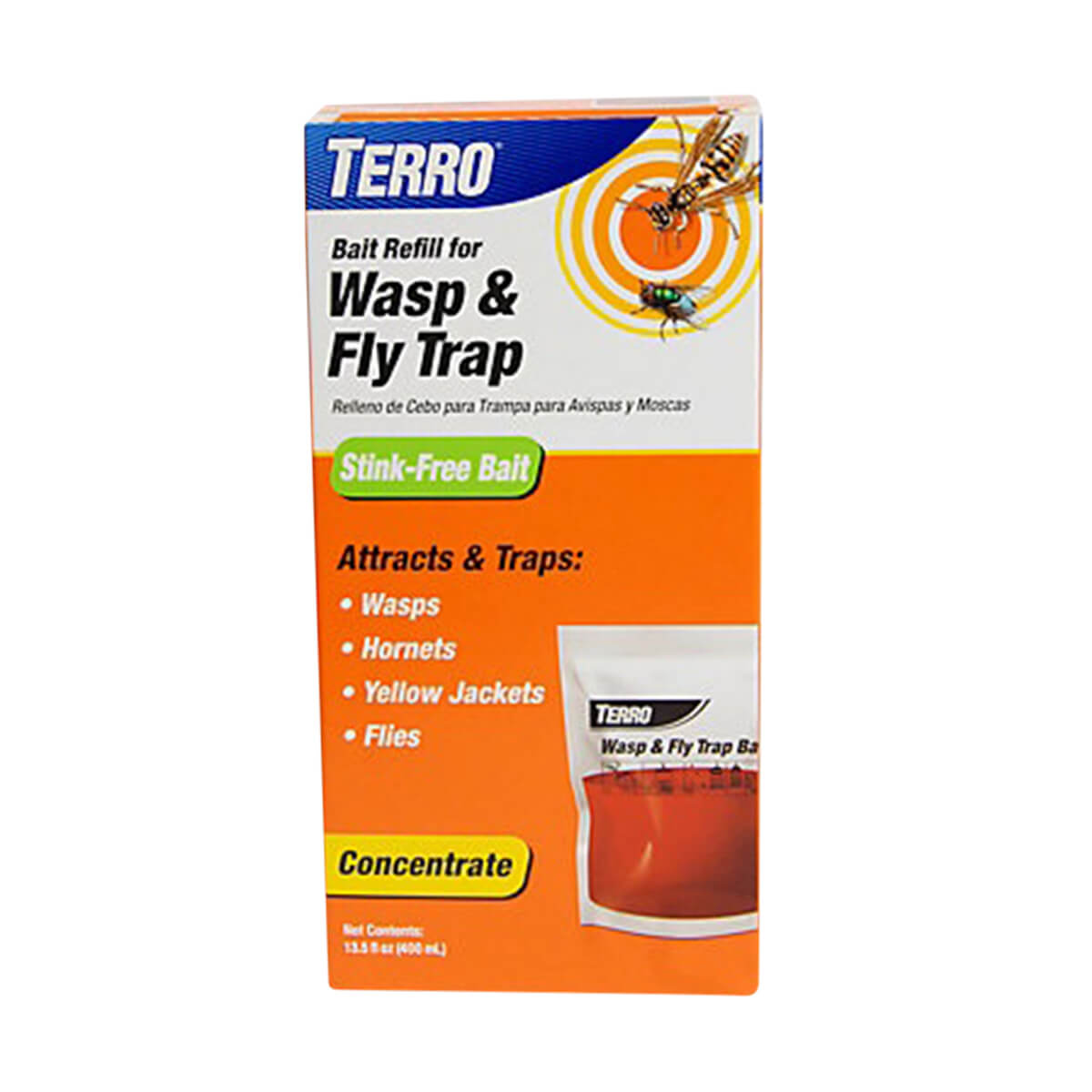 TERRO® Wasp & Fly Trap - Refill