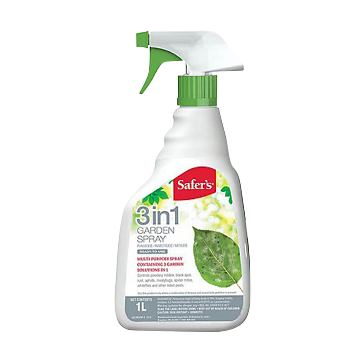 SAFER’S® 3-in-1 Garden Spray 1 L SAFER’S® 3-in-1 Garden Spray 1 L