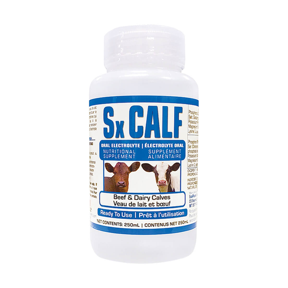 SX Oral Electrolyte - Calf - 250 ml - 5 doses