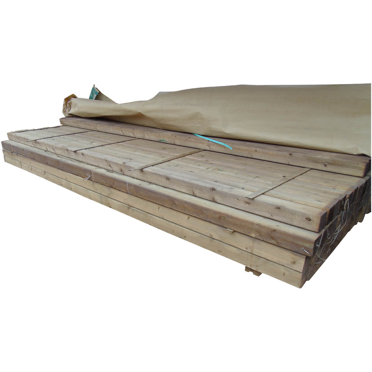 BRN Treated Timbers - 4 x 4 x 8-ft