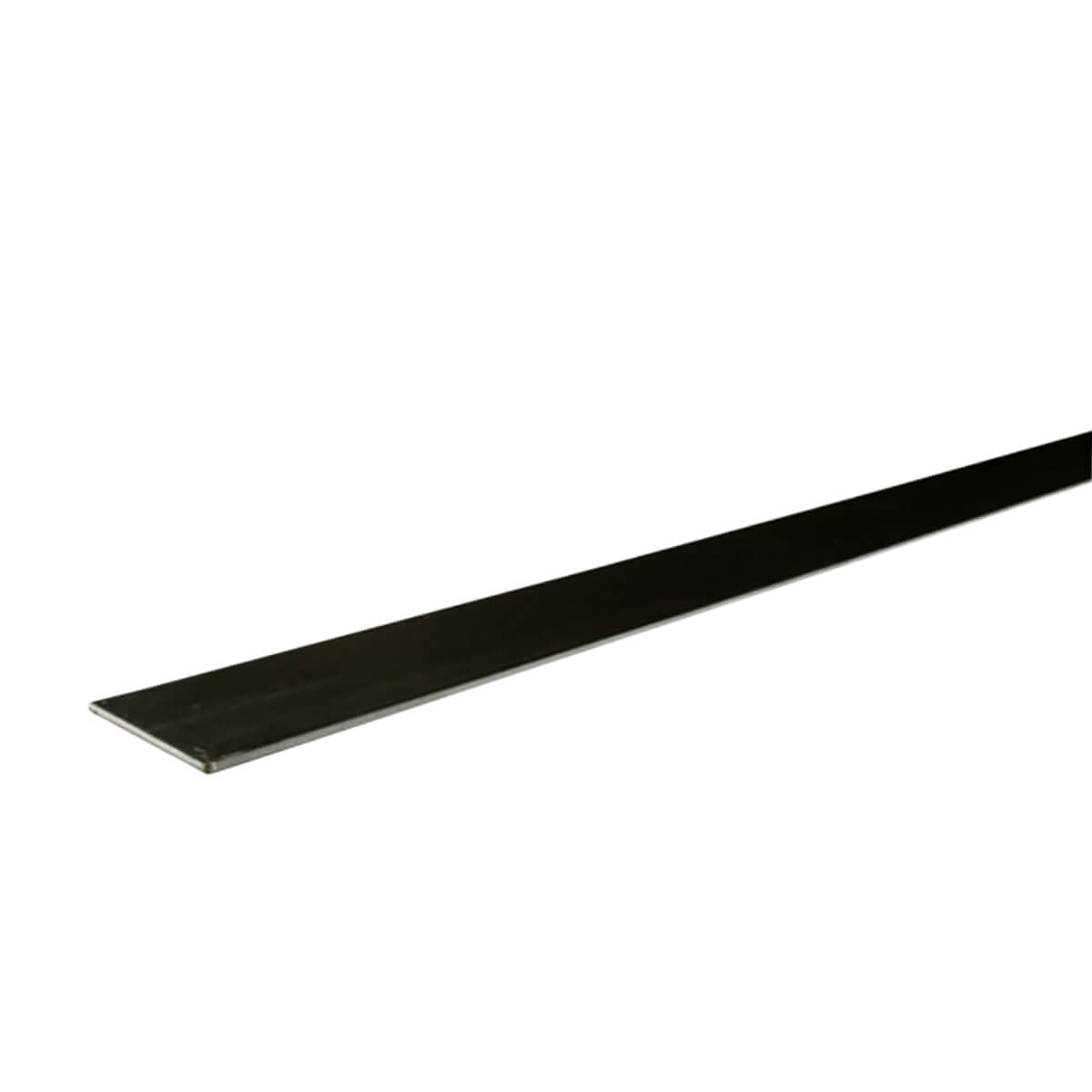 Flat Bar - Black - Steel - 1/2-in X 48-in