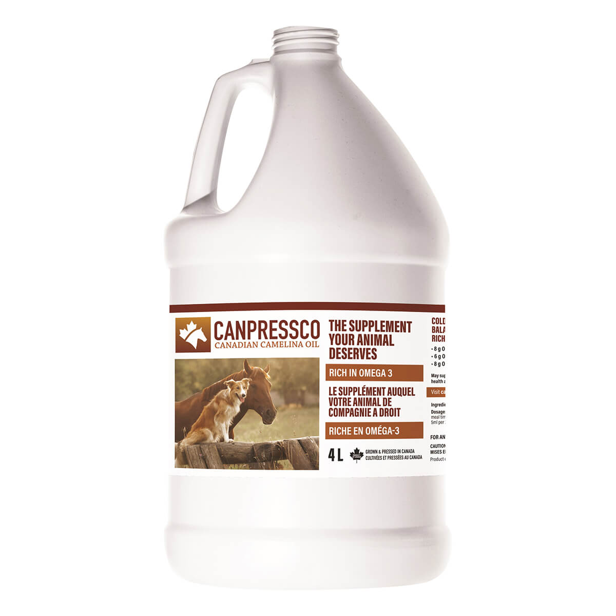 Canpressco Camelina Oil - 4 L