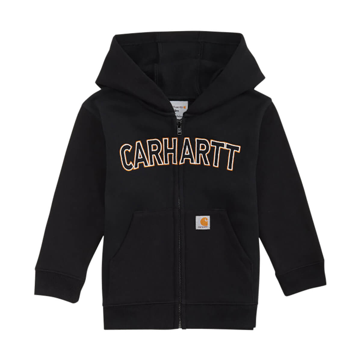 Carhartt Toddler Boys' Logo Fleece Sweatshirt Caviar Black - 3T Carhartt Toddler Boys' Logo Fleece Sweatshirt Caviar Black - 3T