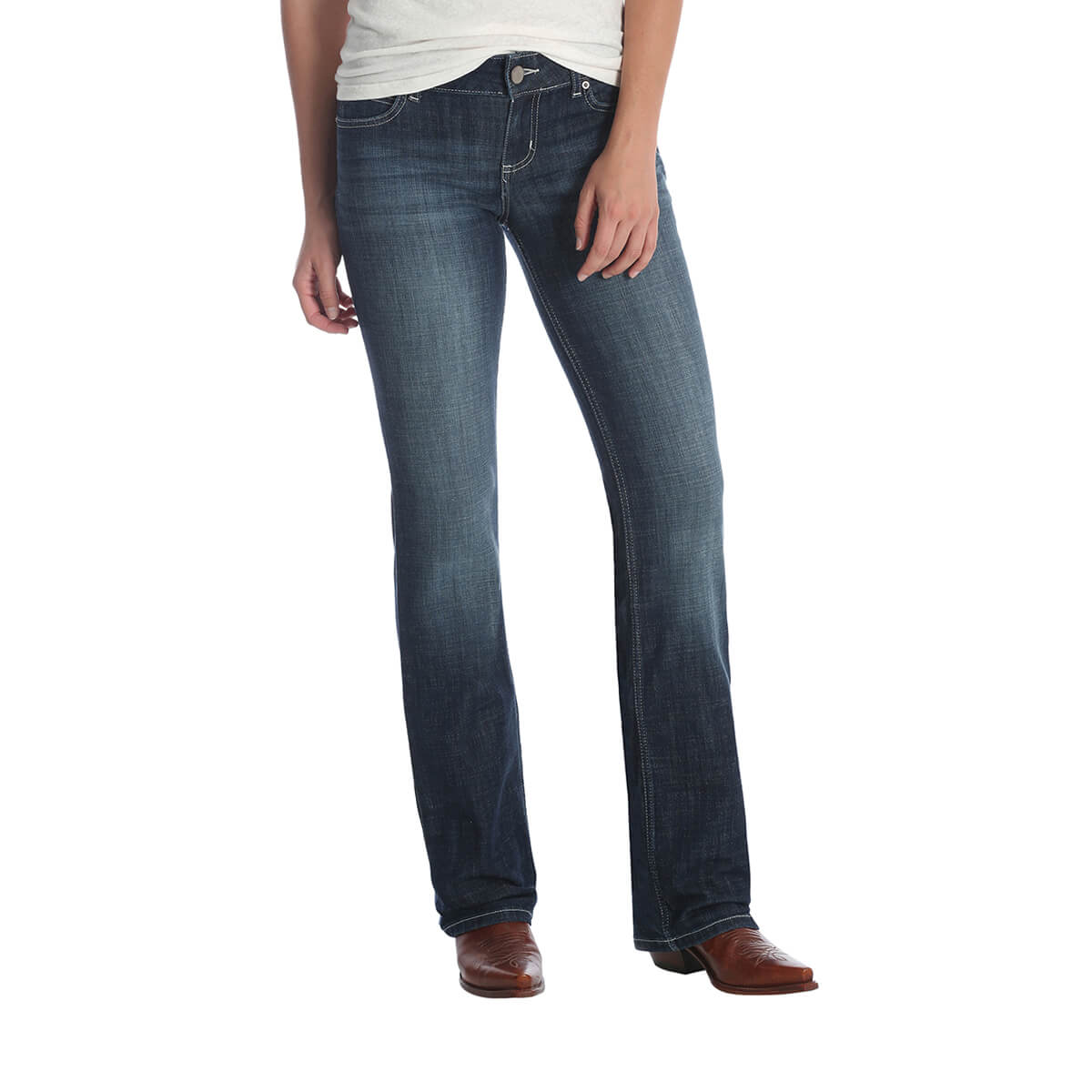 Women's Wrangler® Dark Wash Boot Cut Jeans - 13X34
