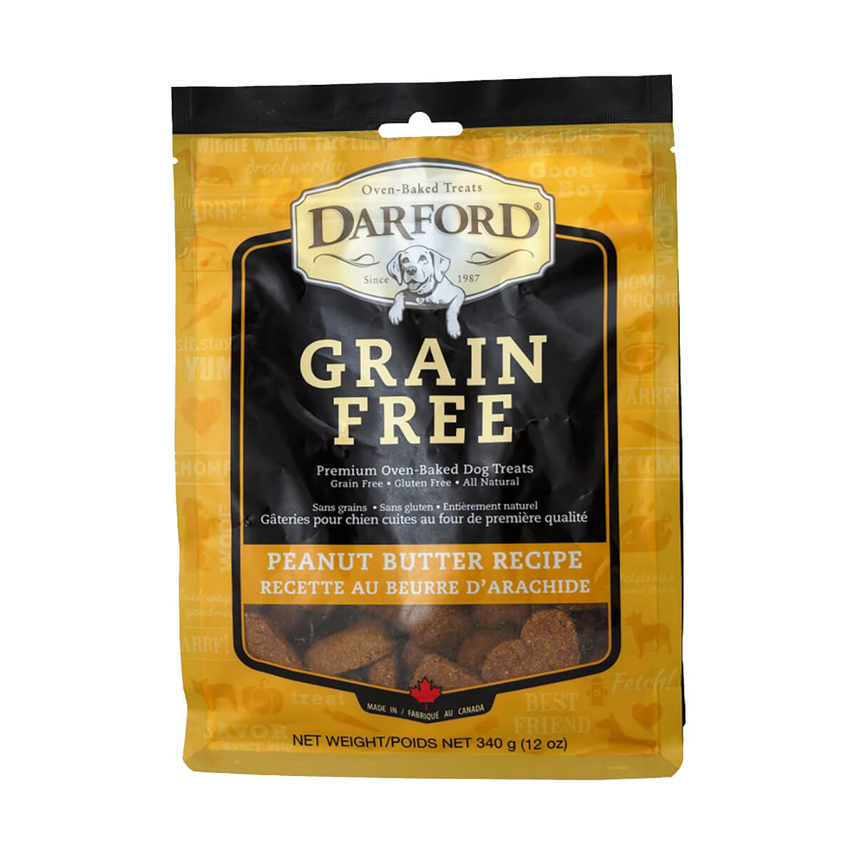 Peanut Butter Recipe Dog Treats - 340 g Peanut Butter Recipe Dog Treats - 340 g