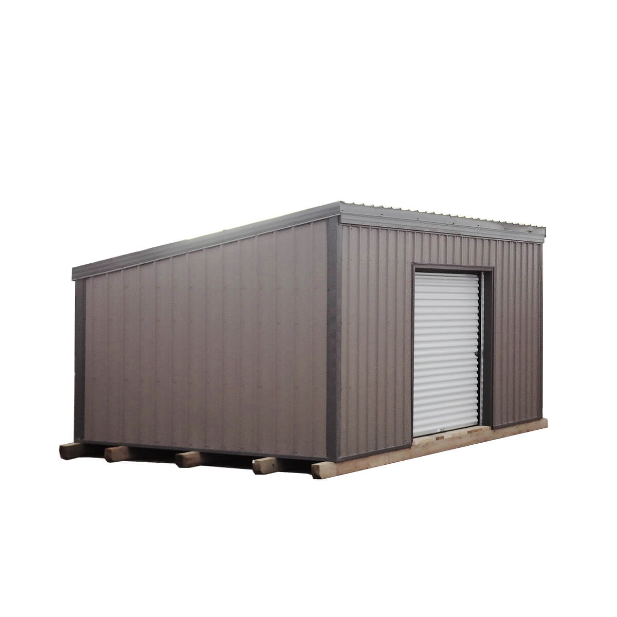 Cladded Equipment Shed - 11-ft-4-in x 20-ft