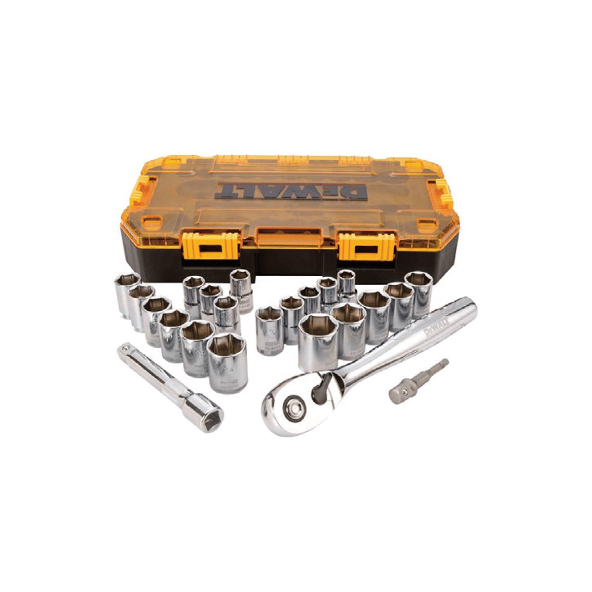 DEWALT Drive Combination Socket Set - 1/2-in