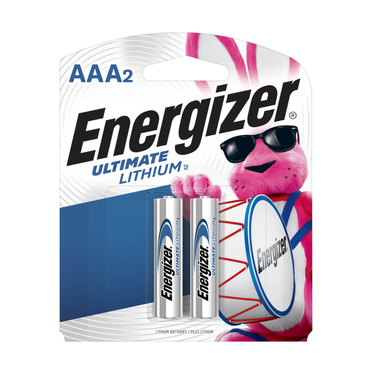 Energizer® Lithium AAA Batteries - 2 Pack
