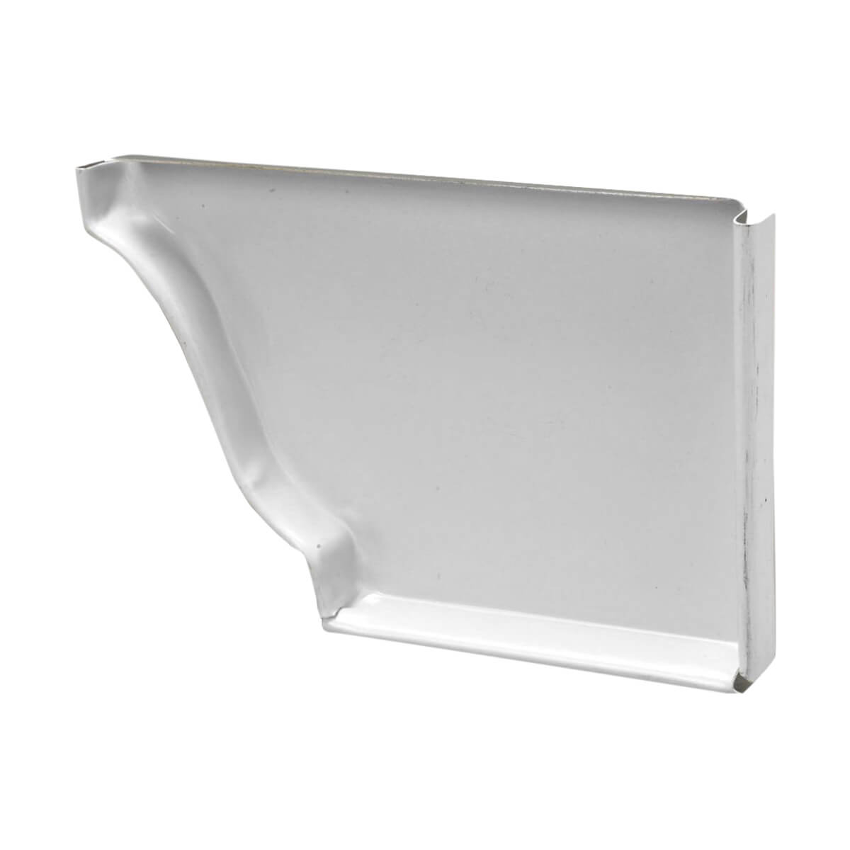 Kaycan End Cap - Right Hand - 4-in - White