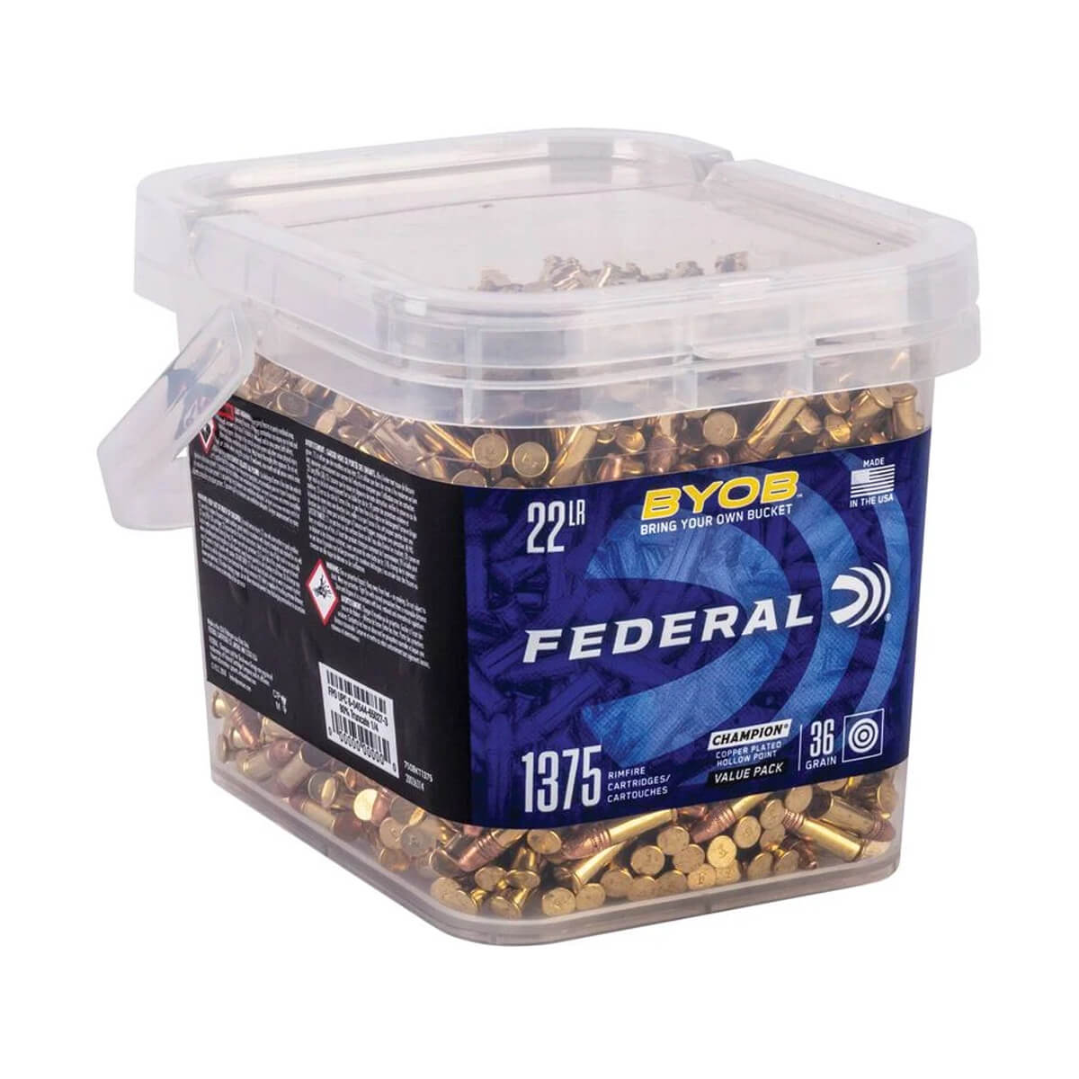 BYOB 22 LR 36 Grain - 1375 Pack