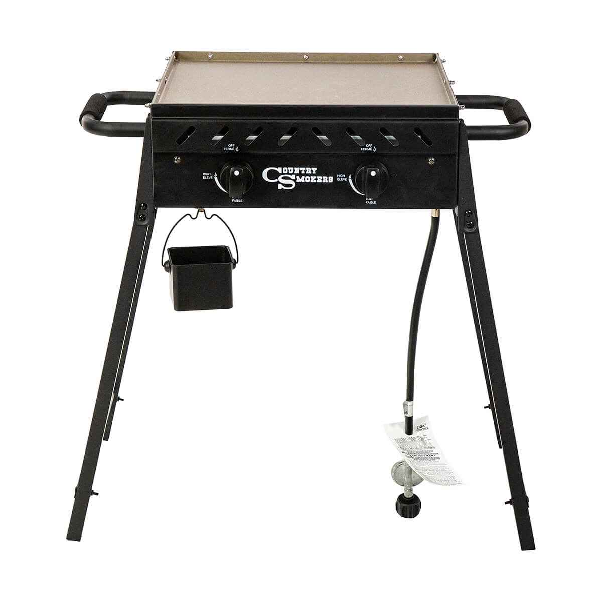 Country Smoker 2-Burner Griddle Stove