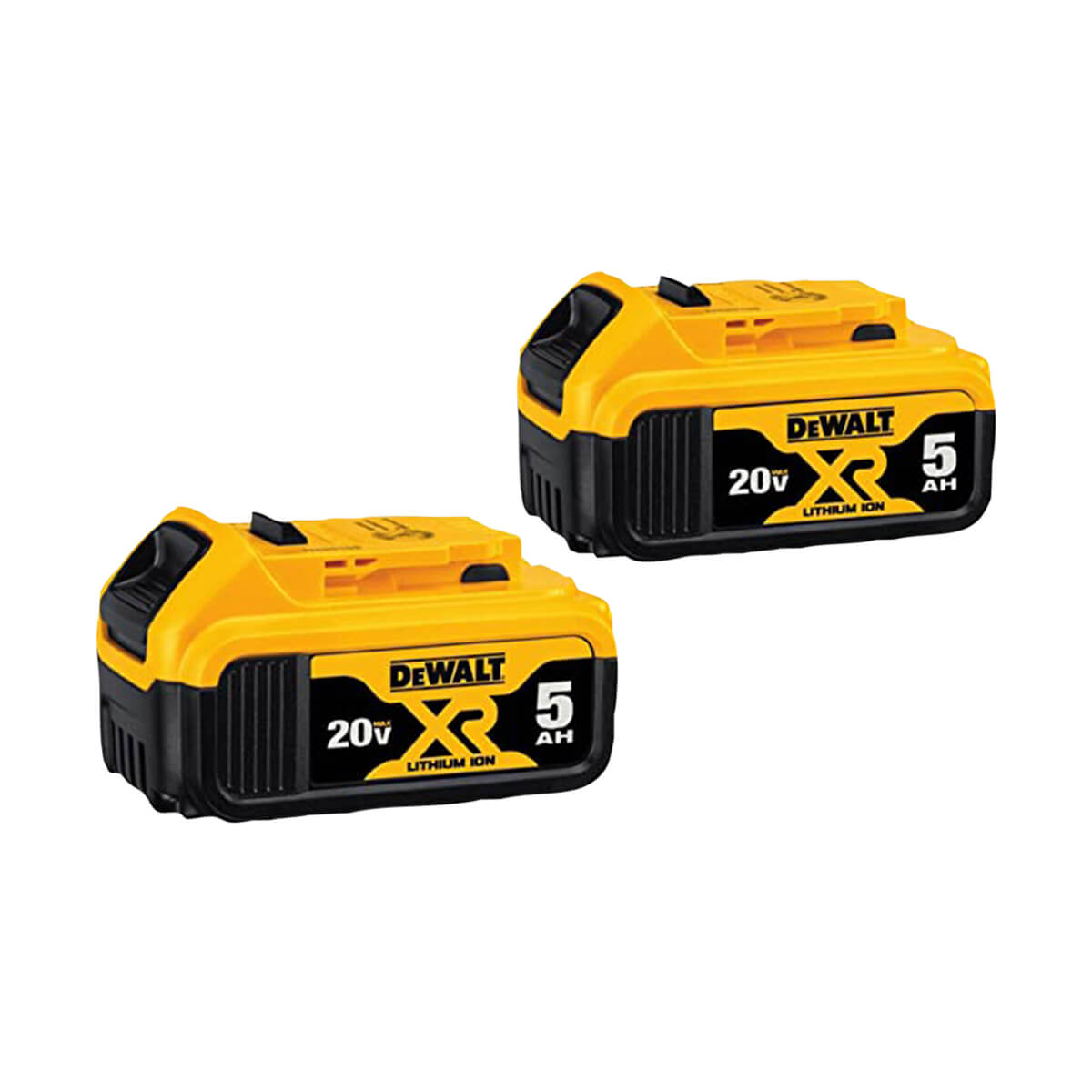 20V Max XR Lithium-Ion Premium Battery Pack 5.0Ah - 2-Pack