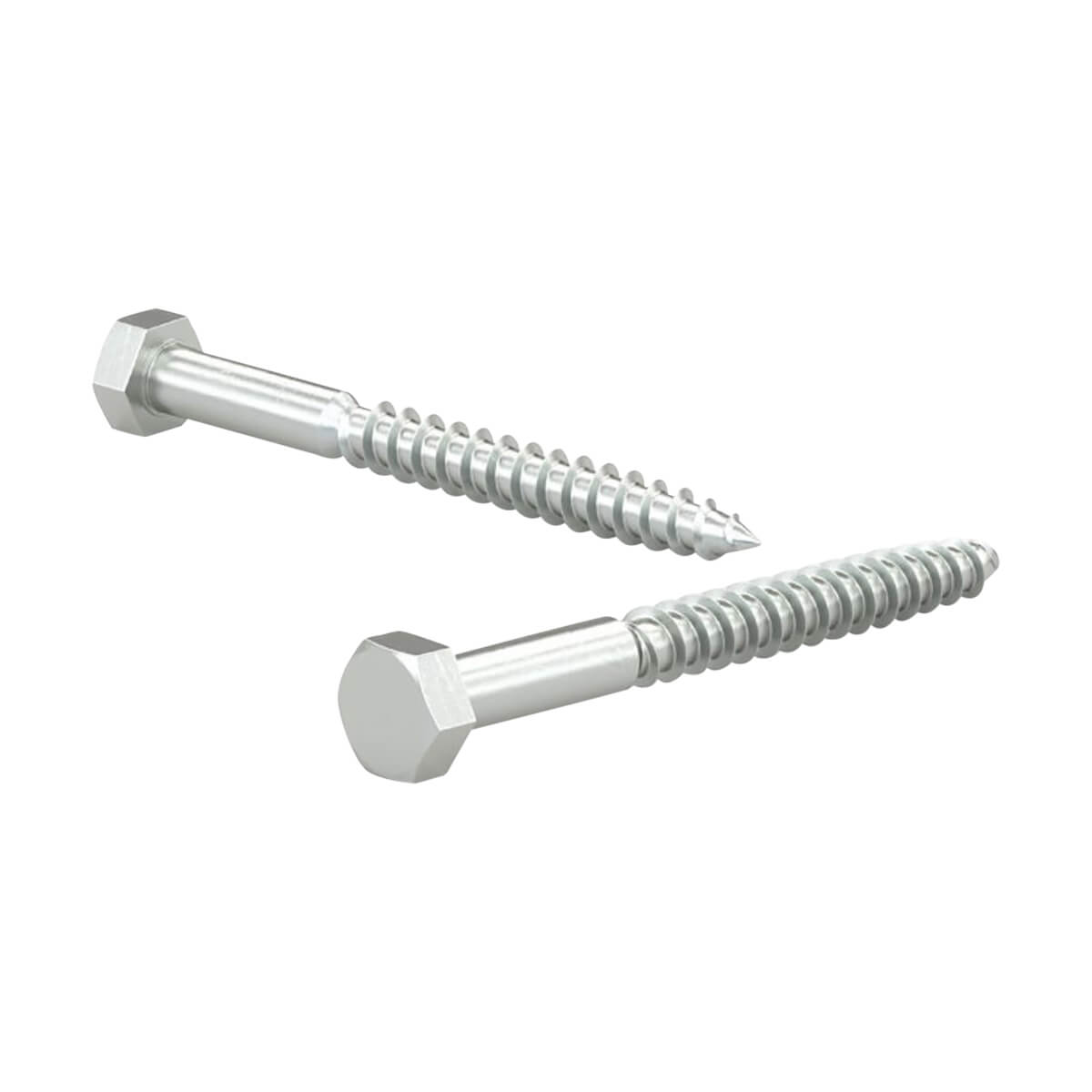 Hex-Head Lag Screws - 3/8"