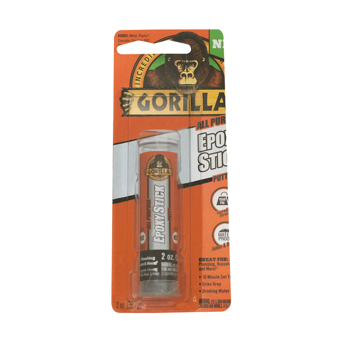 Gorilla Epoxy Stick - 56.7 g